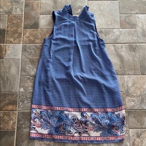 Speechless Paisley Collar Neck Dress